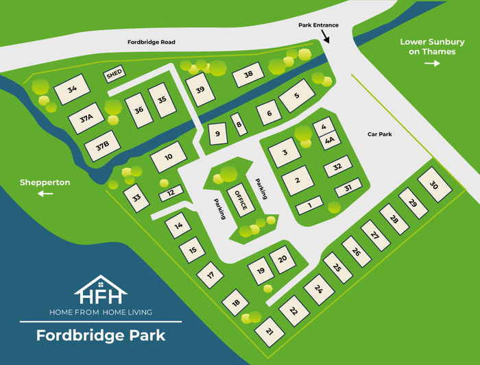  Profile Photos of Fordbridge Park | Residential Park Homes Sunbury The Office, Fordbridge Park Fordbridge Rd - Photo 7 of 7
