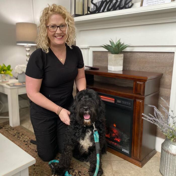 Dr.Coln's pup, Jacque, is onsite to calm your nerves! Vibe Dental of Huntsville of Vibe Dental of Huntsville 1807 University Dr NW - Photo 2 of 10 Dr.Coln's pup, Jacque, is onsite to calm your nerves! Vibe Dental of Huntsville of Vibe Dental of Huntsville 1807 University Dr NW - Photo 2 of 10