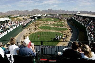 February 4, 2006: Round Three of the FBR Open from the TPC of Scottsdale in Scottsdale, AZ. <br />
<br />
Photos by Nick Doan. Golf - One for all Golfers of Diamond F.J.A. INC. 6635 W. HAPPY VALLEY RD A104 - Photo 10 of 10 February 4, 2006: Round Three of the FBR Open from the TPC of Scottsdale in Scottsdale, AZ. <br />
<br />
Photos by Nick Doan. Golf - One for all Golfers of Diamond F.J.A. INC. 6635 W. HAPPY VALLEY RD A104 - Photo 10 of 10