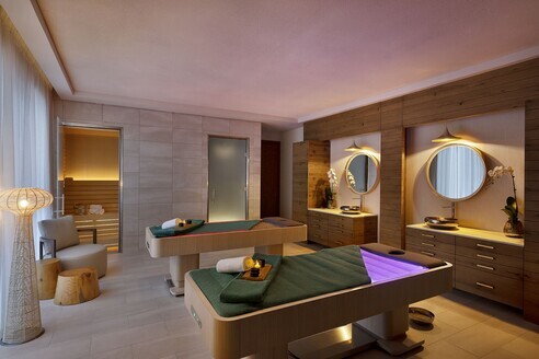 Spa Treatment Room in Hilton Abu Dhabi Yas Island A luxurious property in Abu Dhabi, Yas Island of Hilton Abu Dhabi Yas Island Yas Bay, Yas Island - Photo 10 of 15