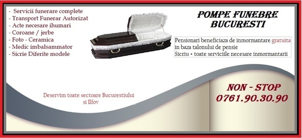  Profile Photos of Servicii Funerare Bucuresti si Ilfov 0761.90.30.90 Strada Baia de Fier - Photo 4 of 4