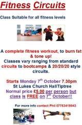Mobile Personal Trainer & Fitness classes, tiptree
