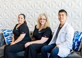 Cypress dentist Dr. Patrick Vuong with his team at Smile Avenue Family Dentistry of Cypress Smile Avenue Family Dentistry of Cypress 9212 Fry Rd #120 
