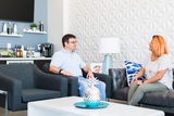 Spacious waiting area at Smile Avenue Family Dentistry of Cypress Smile Avenue Family Dentistry of Cypress 9212 Fry Rd #120 