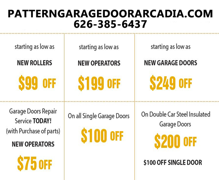  New Album of PATTERN GARAGE DOOR ARCADIA CA 625 Las Tunas Dr Arcadia, CA - Photo 1 of 3