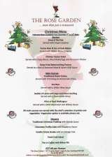 Menus & Prices, The Rose Garden Restaurant at the Harry Free House, Sounthend