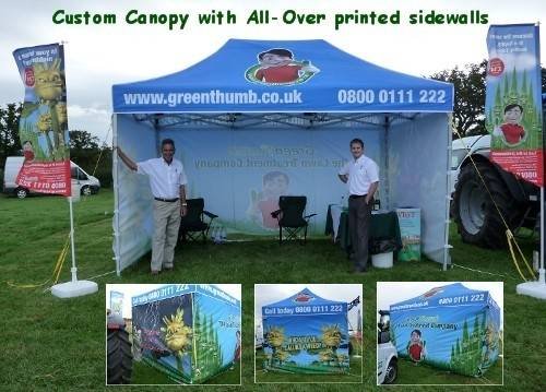 Branded all around with different images - eye-catching or what? Instant Event Tents of BUDGET MARQUEES 18 Cliff Hill, Gorleston - Photo 12 of 45