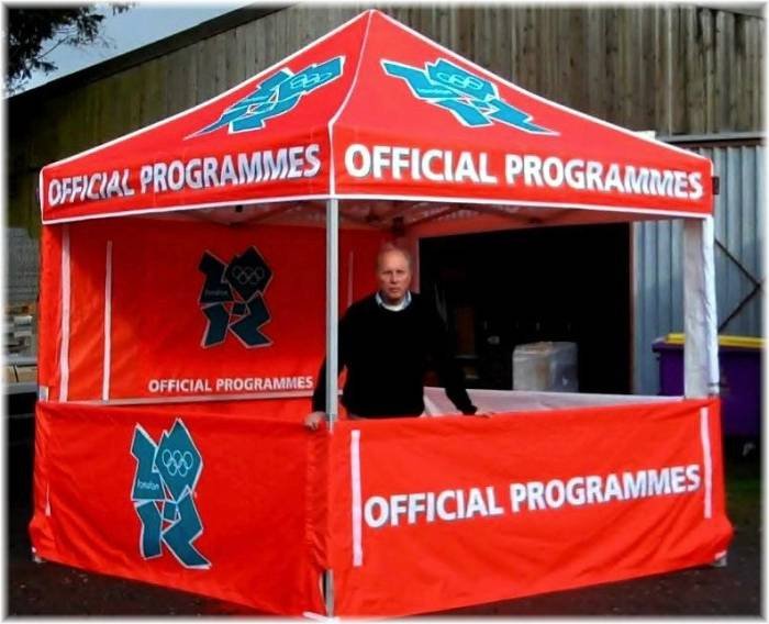 The official Olympics stalls - buy them from us! Instant Event Tents of BUDGET MARQUEES 18 Cliff Hill, Gorleston - Photo 1 of 45