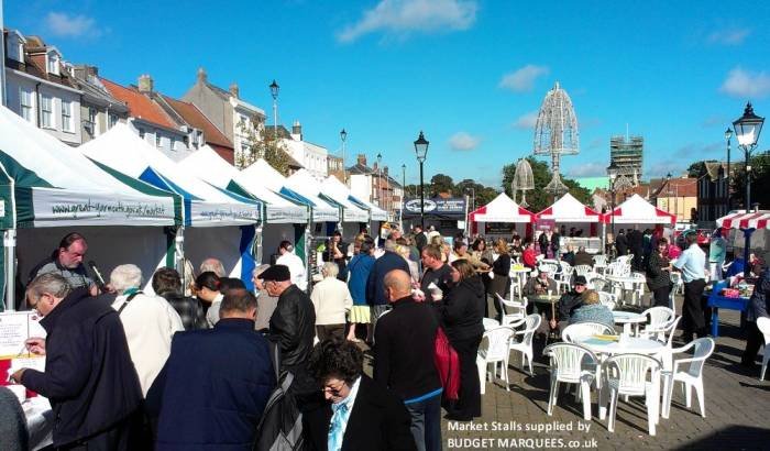 The food festivals can go ahead now, Oct 2012 Instant Event Tents of BUDGET MARQUEES 18 Cliff Hill, Gorleston - Photo 21 of 45