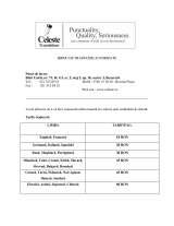 Menus & Prices, Celeste Translations, sector 3, Bucuresti