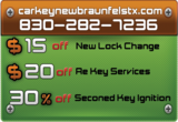  Car Key New Braunfels TX 332 Landa St 
