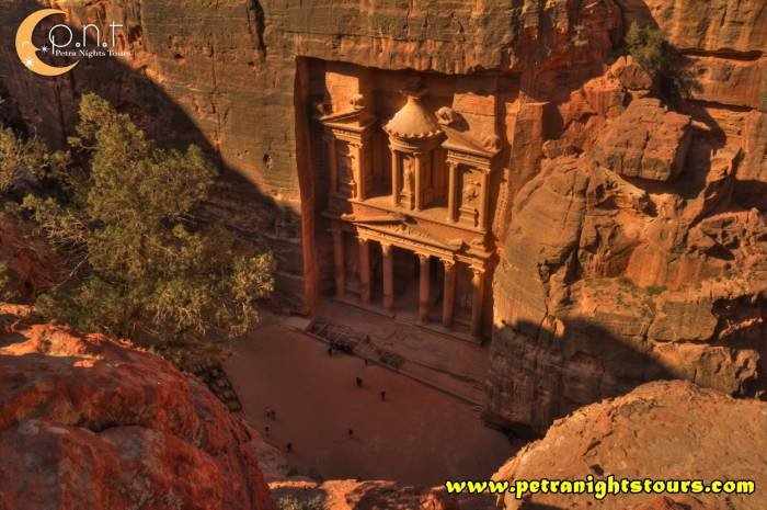 Petra Jordan, view of Treasury from the top New Album of Petra Nights Tours Al Madina Al Munnawara - Photo 1 of 2