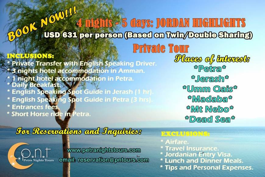  Pricelists of Petra Nights Tours Al Madina Al Munnawara - Photo 1 of 11