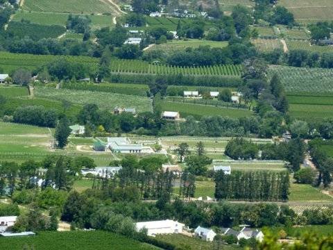 View from the Franschhoek Pass Profile Photos of Accommodation-in-Franschhoek Erika street - Photo 9 of 14