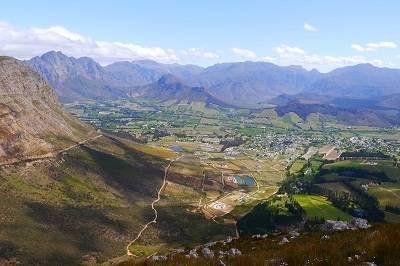 Franschhoek Valley from the Pass Profile Photos of Accommodation-in-Franschhoek Erika street - Photo 10 of 14