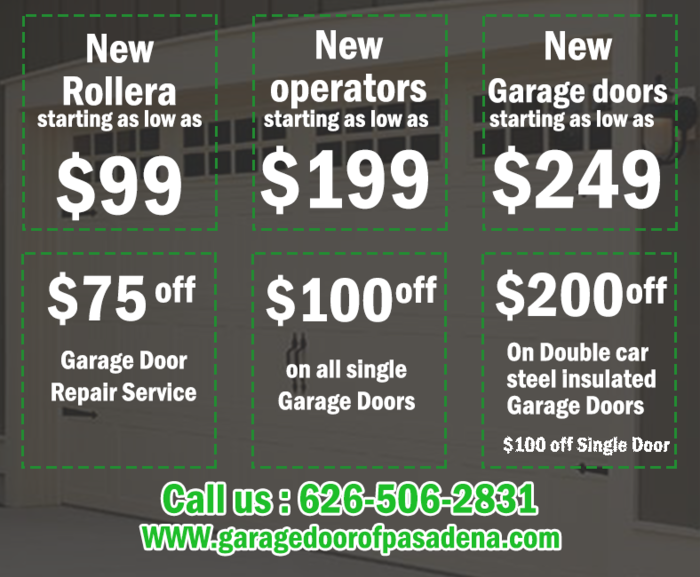  New Album of Garage Door of PasadenaWhether the garage door needs of our client ar 1 E California Blvd - Photo 1 of 4