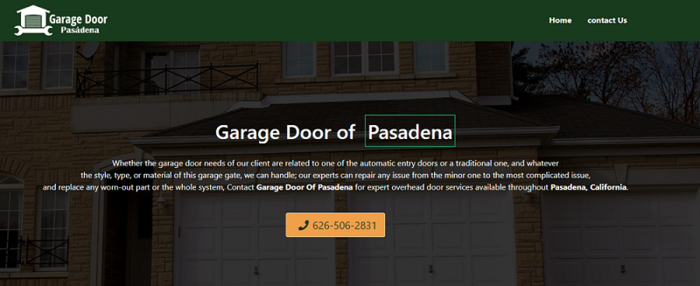  New Album of Garage Door of PasadenaWhether the garage door needs of our client ar 1 E California Blvd - Photo 4 of 4