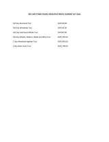 Menus & Prices, See Cape Town Tours, Sandvlei, Cape Town