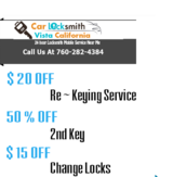 Car Locksmith Vista CA, Vista
