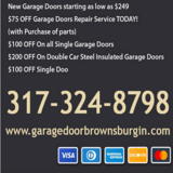 Garage Door Brownsburg IN, Brownsburg