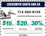 Locksmith Santa Ana CA, Santa Ana