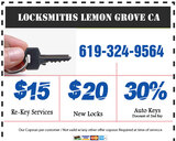  Locksmiths Lemon Grove CA 2757 Lemon Grove Ave 