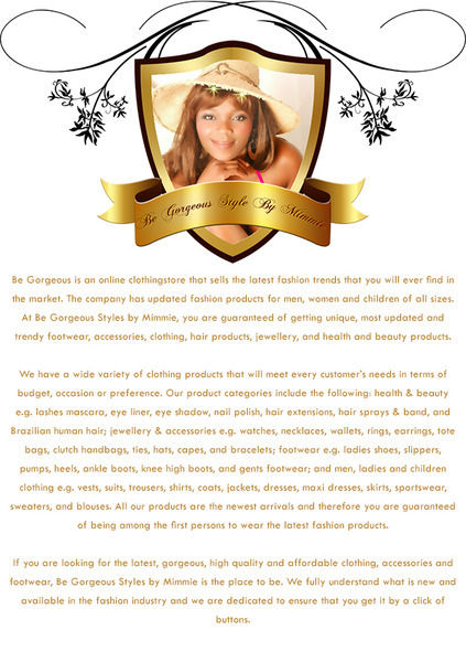  Pricelists of Be Gorgeous Clothing By Mimmie Buckton Road - Photo 47 of 47