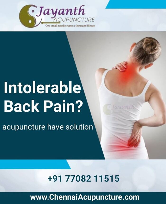 Acupuncture Treatment For Back Pain in Chennai Acupuncture Treatment in Annanagar of Chennai Jayanth Acupuncture Clinic Vasantham Colony, Annanagar, - Photo 7 of 27