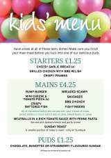 Menus & Prices, Red Lion, Woodbridge