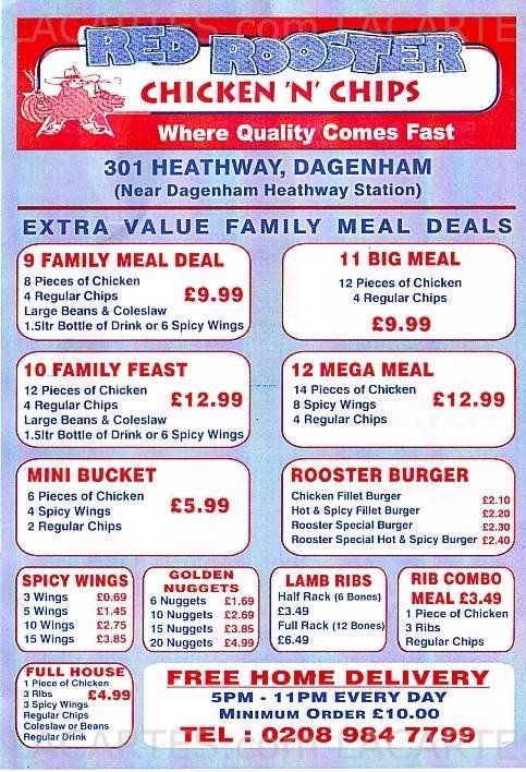  Pricelists of Red Rooster 301 Heathway - Photo 1 of 2