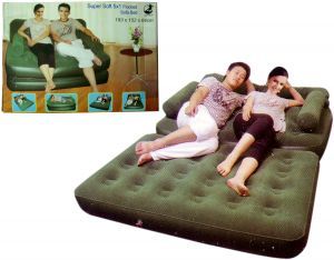  5 in 1 Air Sofa Bed of 5 in 1 Air Sofa Bed Punjabi Bagh East - Photo 4 of 11
