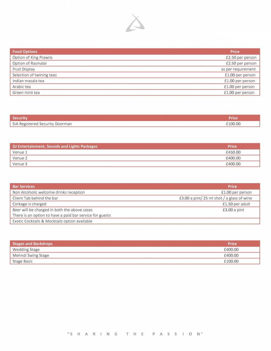  Pricelists of London Darbar 198, 251 Cranbrook Road - Photo 6 of 15