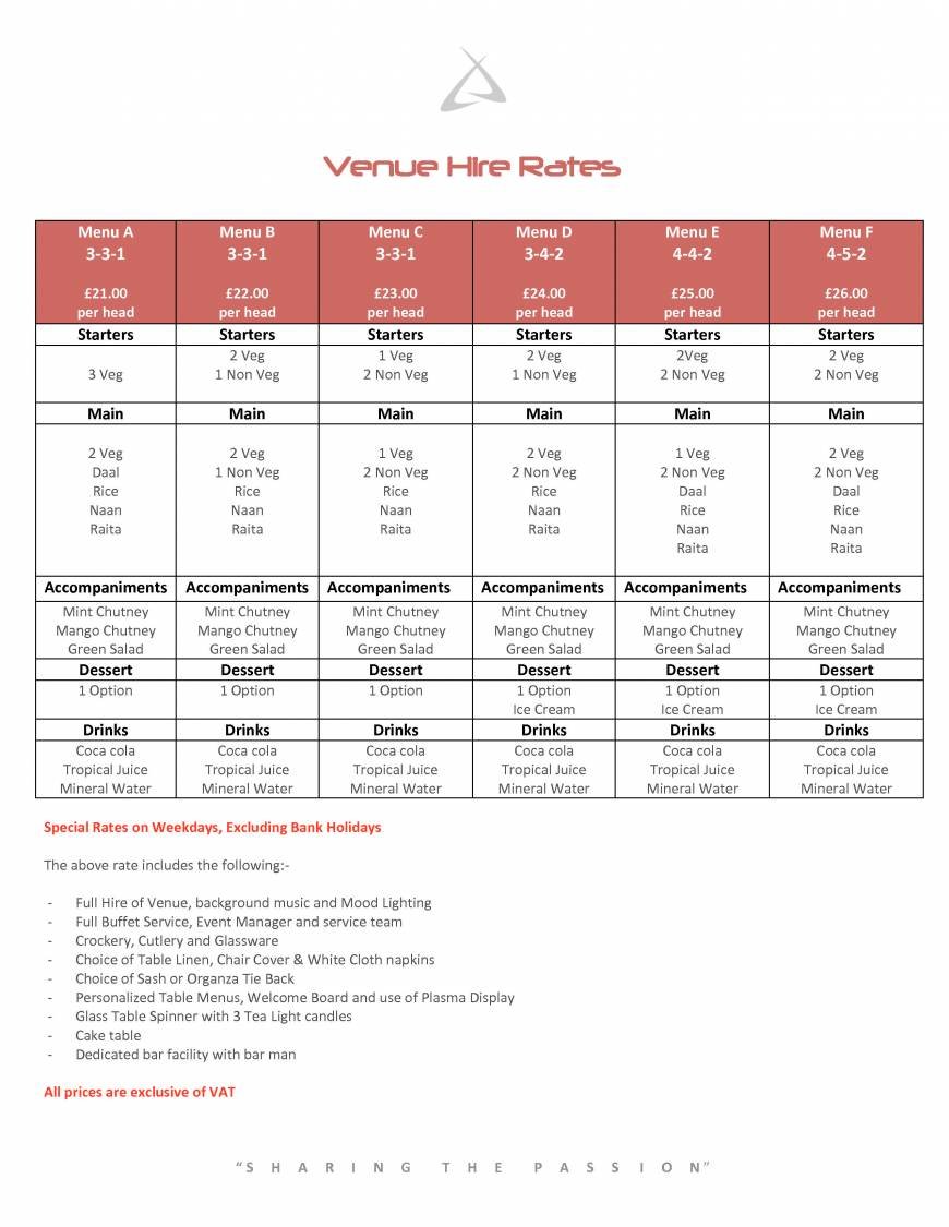  Pricelists of London Darbar 198, 251 Cranbrook Road - Photo 8 of 15