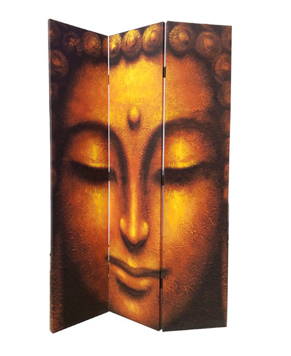 Paravan decorativ cu Buddha<br />
www.ejuliana.ro Paravane decorative de camera 590 lei of Magazinele Juliana Ferdinand 103 - Photo 13 of 34