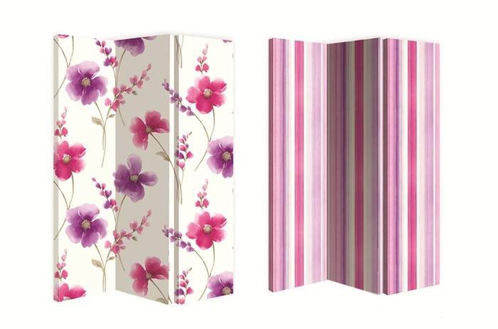 Paravan decorativ pink<br />
www.ejuliana.ro Paravane decorative de camera 590 lei of Magazinele Juliana Ferdinand 103 - Photo 22 of 34