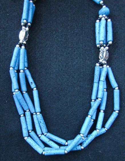 http://www.craftsoftheworldonline.com/jewellery/BERBER NECKLACE WITH TURQUOISE BEADS<br />
£18.50, free delivery Tribal Chic of Crafts of the World Online 15 High Street - Photo 4 of 8 http://www.craftsoftheworldonline.com/jewellery/BERBER NECKLACE WITH TURQUOISE BEADS<br />
£18.50, free delivery Tribal Chic of Crafts of the World Online 15 High Street - Photo 4 of 8