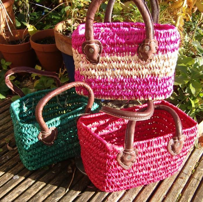 Raffia Bags with leather trimmins<br />
from £12.00, free delivery<br />
http://ow.ly/lUD1K BAGS, Bags, bags...!! of Crafts of the World Online 15 High Street - Photo 5 of 7 Raffia Bags with leather trimmins<br />
from £12.00, free delivery<br />
http://ow.ly/lUD1K BAGS, Bags, bags...!! of Crafts of the World Online 15 High Street - Photo 5 of 7