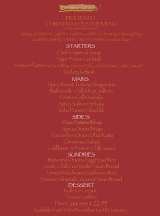 Menus & Prices, Cinnamon Island, Dover