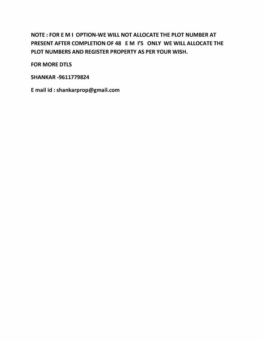  Pricelists of REAL ESTATE-RESIDENTIAL PLOTS SALE AFTER KANAKAPURA,SATHNUR,NH-209 - Photo 2 of 9