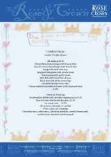 Menus & Prices, The Rose & Crown Snettisham, Snettisham