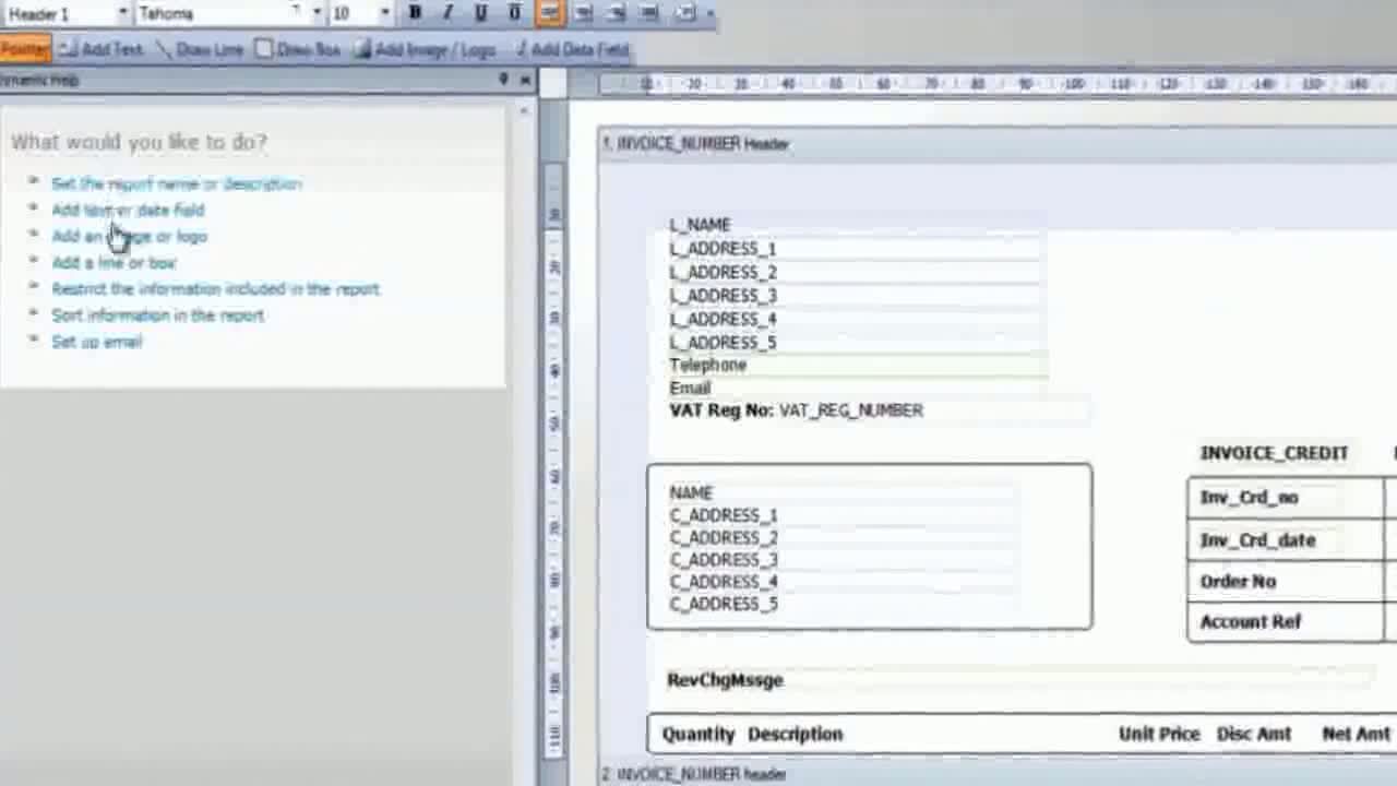6 Tailoring reports.wmv