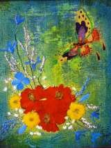 Qing Flowers Forever part of Qing Art Gallery, Barnstable