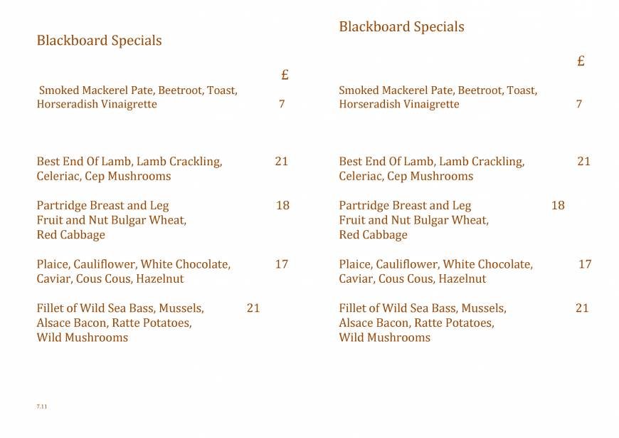  Pricelists of Titchwell Manor Hotel & Restaurants Titchwell - Photo 2 of 6