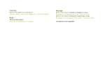 Menus & Prices, Anima Life Coaching and Complementary Therapies, London