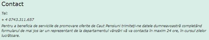  Pricelists of Caut Pensiuni Bozieni 7 - Photo 1 of 1