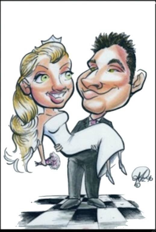 Lower budget 2 on 1 commission studio colour caricature.<br />
No background.<br />
No extras. Profile Photos of Crazy Caricatures St Mary Street - Photo 9 of 19 Lower budget 2 on 1 commission studio colour caricature.<br />
No background.<br />
No extras. Profile Photos of Crazy Caricatures St Mary Street - Photo 9 of 19
