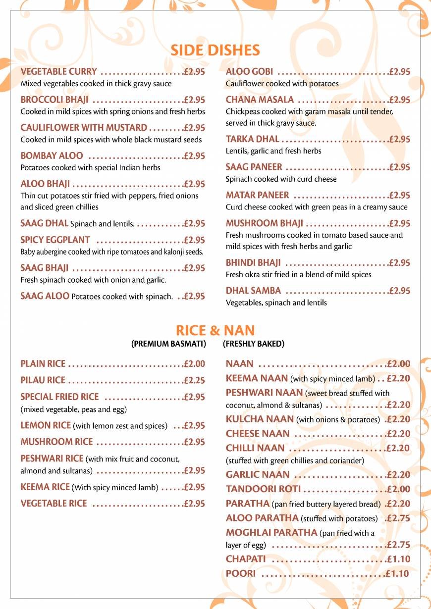  Pricelists of Cinnamon Tree Restaurant - Halstead 1 High Street - Photo 7 of 10