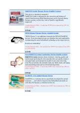 Menus & Prices, Miracle Therapy Devices, Plymouth