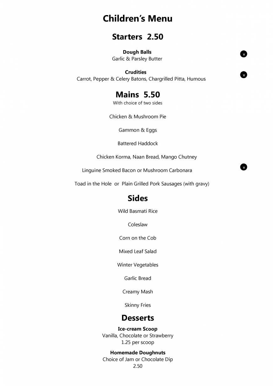 Pricelists of The Orange Tree - Thornham High Street - Photo 3 of 6