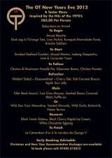 Menus & Prices, The Orange Tree - Thornham, Thornham